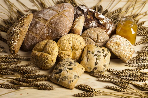 I love bread — Stock Photo, Image