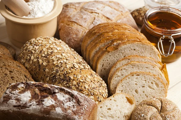 Fundo do pão — Fotografia de Stock