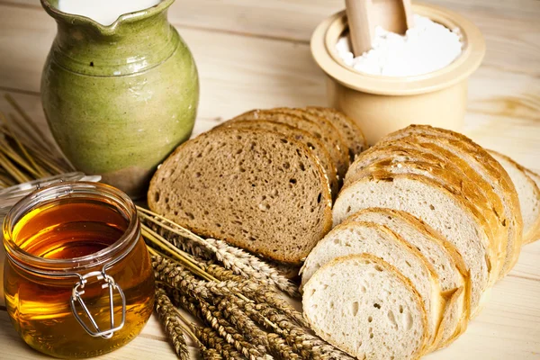 Compositions bread — Stock Photo, Image