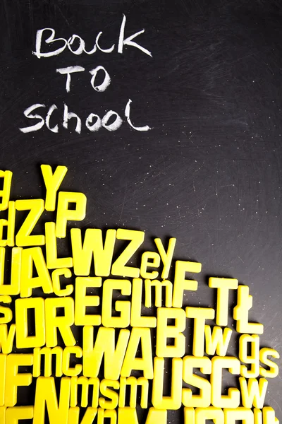 Leren alfabet op school — Stockfoto