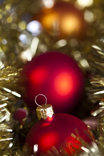 Kerstboom kerstballen — Stockfoto