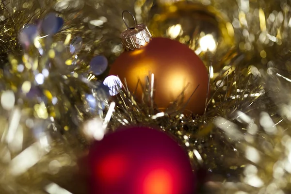 Στολίδια χριστουγεννιάτικο δέντρο — Φωτογραφία Αρχείου