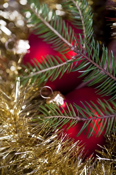Bauble kerstboom — Stockfoto