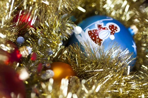 Kerstballen en Kerstmis — Stockfoto
