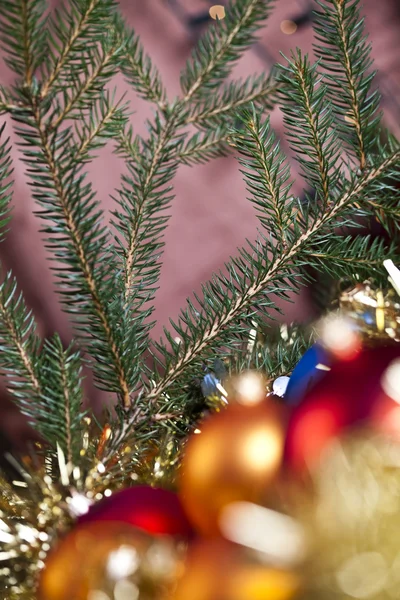 Lesklé cetky a Vánoce — Stock fotografie