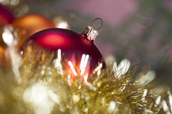 Baubles and Christmas day — Stock Photo, Image