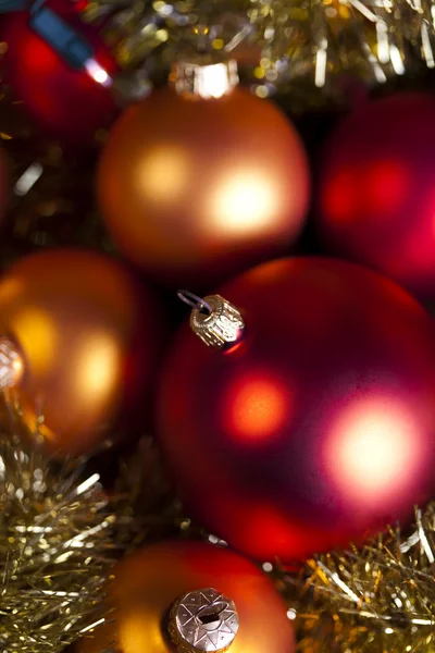 Baubles e giorno di Natale — Foto Stock