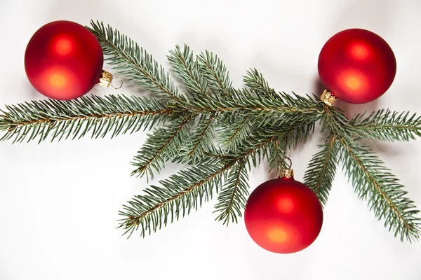Traditional Christmas Baubles — Stock Photo, Image