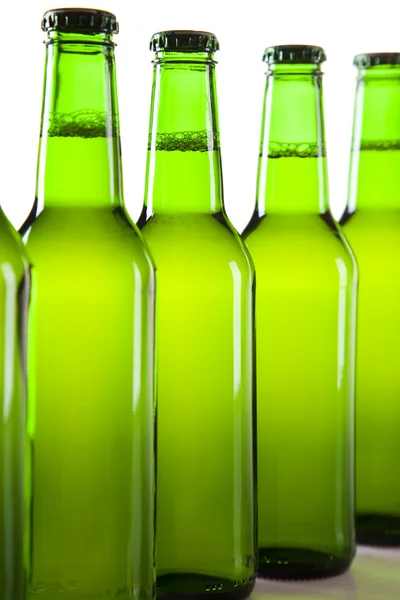 Ruskea pullo, olut — kuvapankkivalokuva