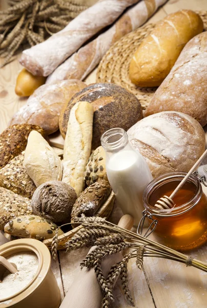 Bread composition — Stock Photo, Image