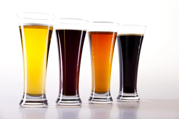 Stock image Beer glass isolated on the white background