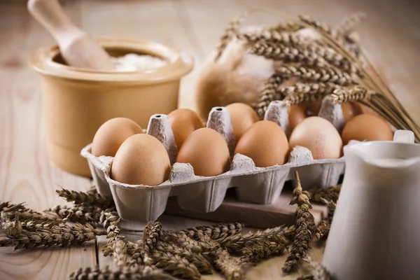 stock image Still-life assortment of baked bread