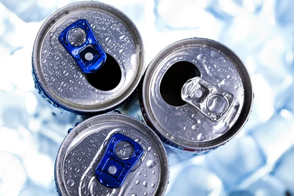 stock image Aluminum beverage can, tin