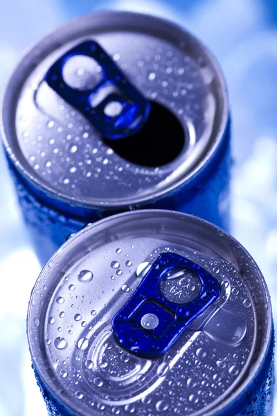 stock image Aluminum beverage can, tin