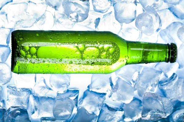 Пиво в льоду — стокове фото