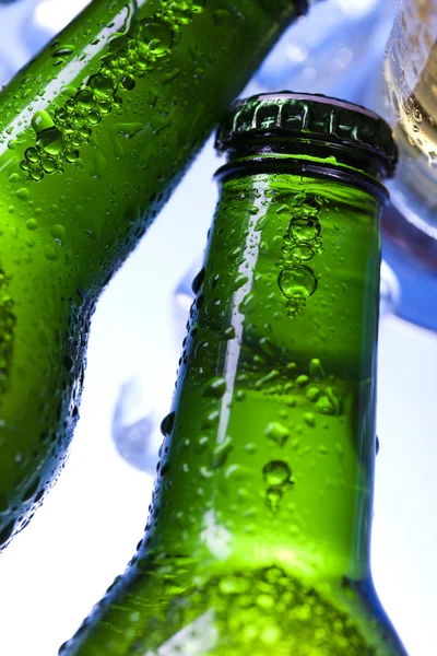 冷たいビール瓶 — ストック写真