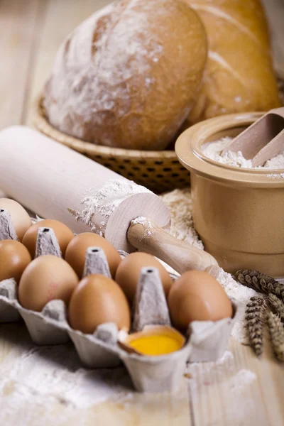 stock image Backed goods, Bread