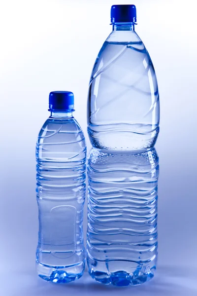 Fond de bouteille d'eau — Photo