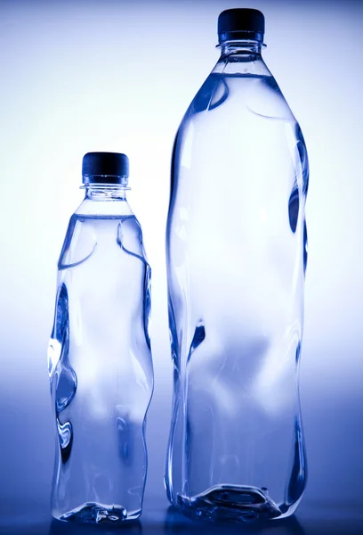 Tło woda butelkować — Zdjęcie stockowe