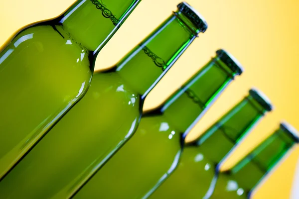 녹색 병의 맥주 로열티 프리 스톡 이미지