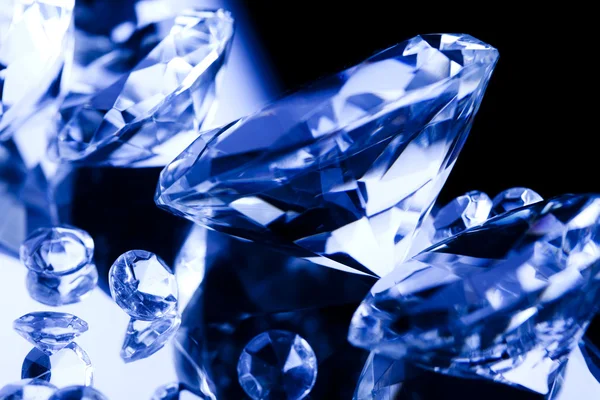 Glanzende diamant — Stockfoto