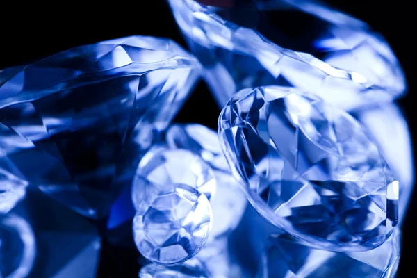 水晶钻石 — 图库照片