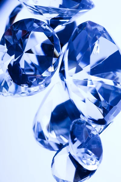 Diamanty, drahé kameny — Stock fotografie