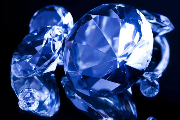 Діамант, твердий камінь — стокове фото