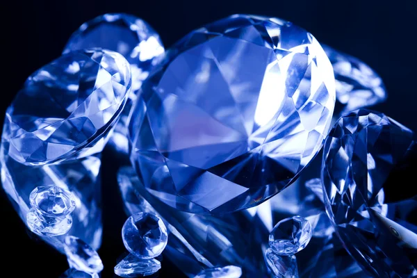 Diamante, una pietra dura — Foto Stock