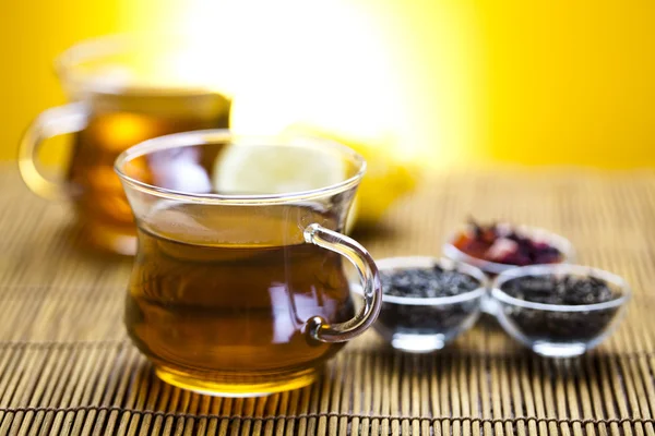 Zelený šálek čaje — Stock fotografie