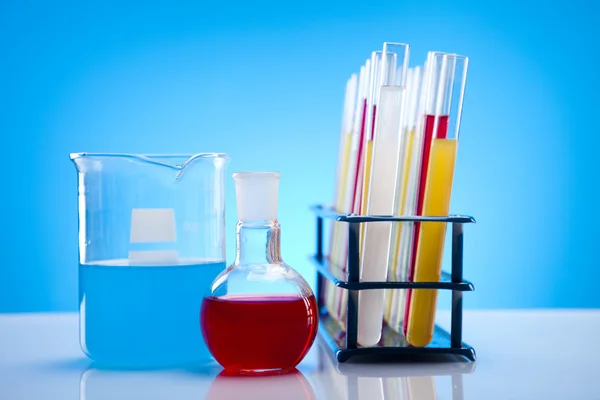 Sprzęt do badań laboratoryjnych, kolorowy — Zdjęcie stockowe