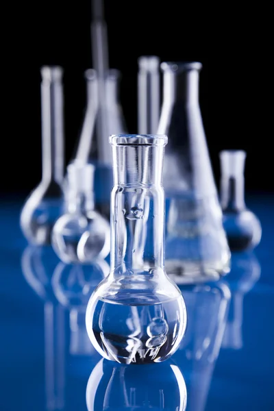 化学機器、実験用ガラス器具 — ストック写真