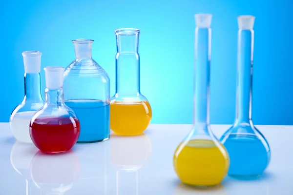 Colorful laboratory Stock Image
