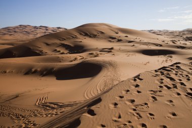 Fas'taki çöl dunes