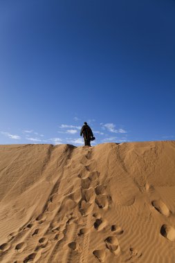 çöl manzarası, merzouga, marocco