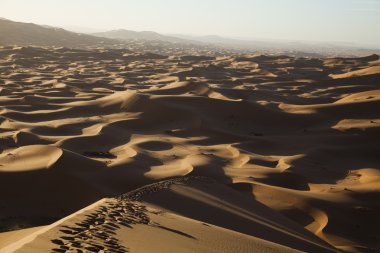 çöl manzarası, merzouga, marocco