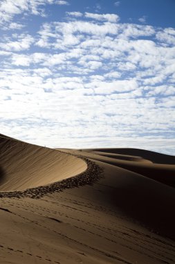 çöl manzarası, merzouga, marocco