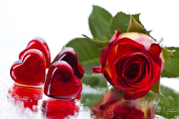 Liefde, dag van de Valentijnskaart — Stockfoto