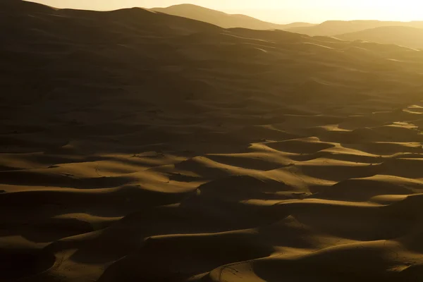 stock image Moroccan desert dune, merzouga