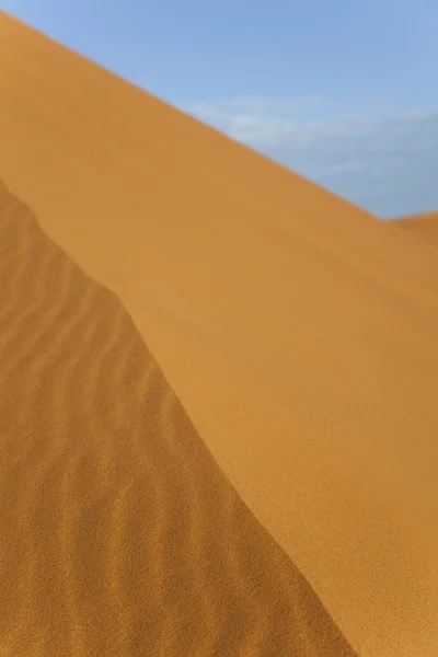 Sanddynerna i marockanska sahara — Stockfoto