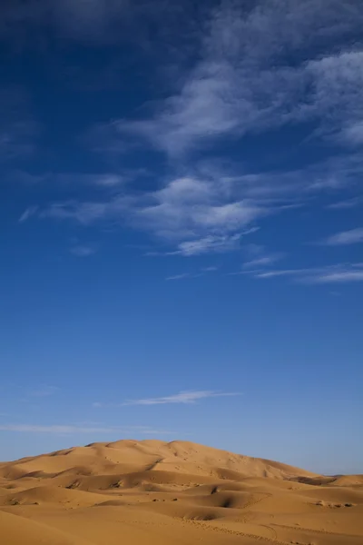 Dunas do deserto em Marrocos — Fotografia de Stock