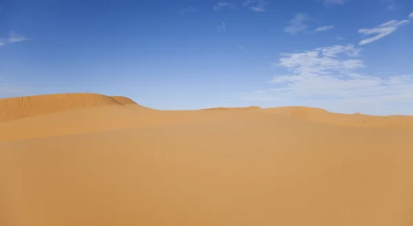 Paisagem do deserto, merzouga, marocco — Fotografia de Stock