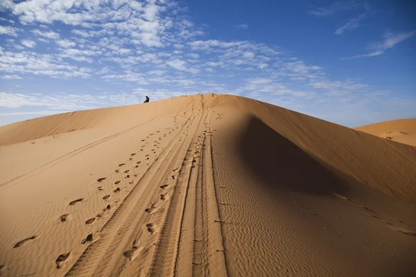Sahara öknen, merzouga — Stockfoto