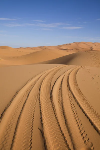 Deserto do Saara, merzouga — Fotografia de Stock