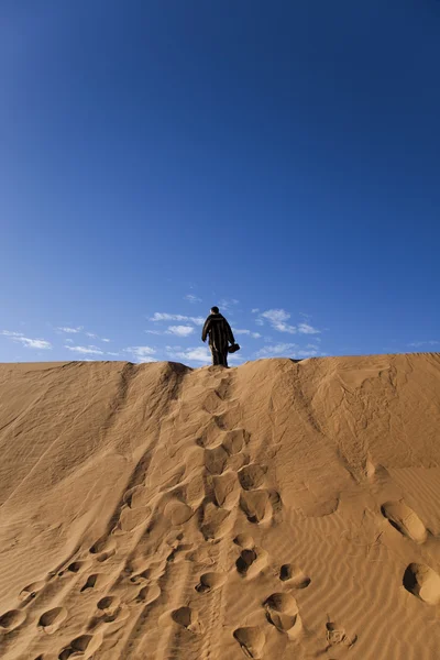 stock image Desert landscape, merzouga, marocco