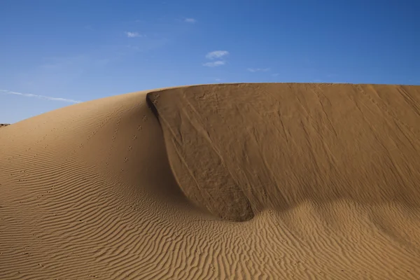 Дюны Марокко в Сахаре — стоковое фото