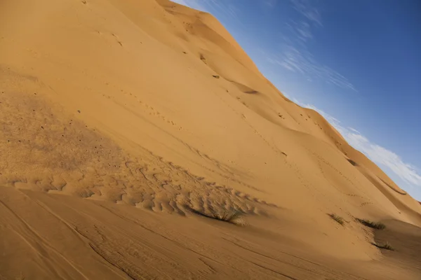 Duinen in Marokkaanse sahara — Stockfoto