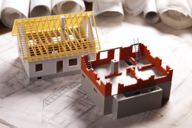 mimari model ve planı