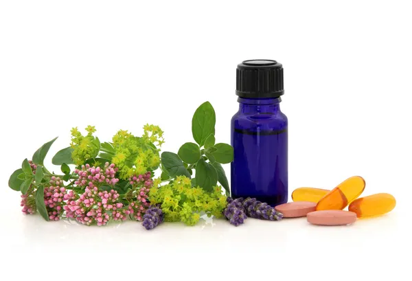Alternative Herb Therapy — Stock Photo, Image
