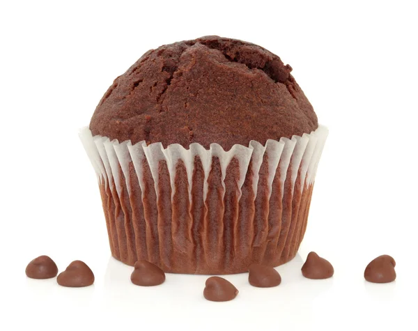Chocolade chip muffin — Stockfoto